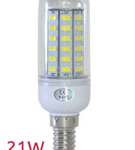 21W E14-LED-Lampe Weiß